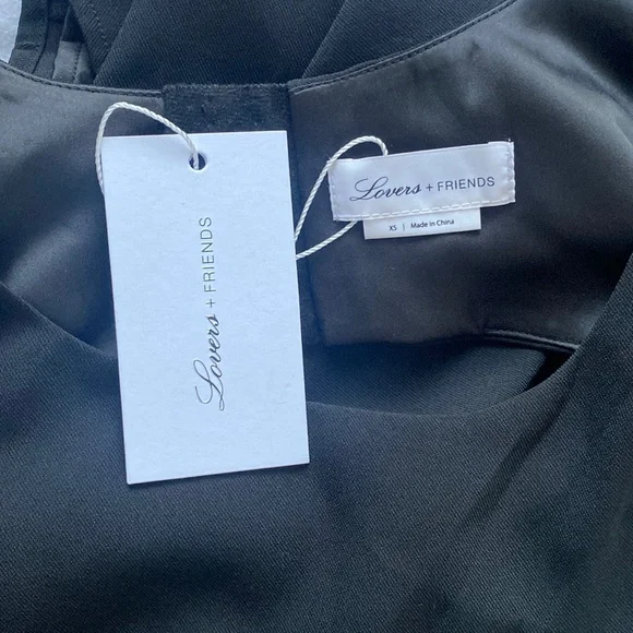 NWT XS Lovers & Friends Revolve cut out midi dress - Picture 3 of 4